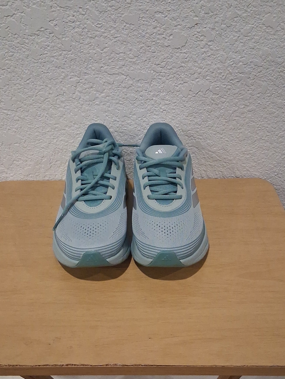 adidas Women's Light Teal Athletic Running Shoes
